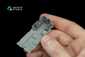 Quinta Studio QD48038 F-15A 3D-Printed &amp;amp; colored Interior on decal paper (for GWH kit) 1/48 – image 4