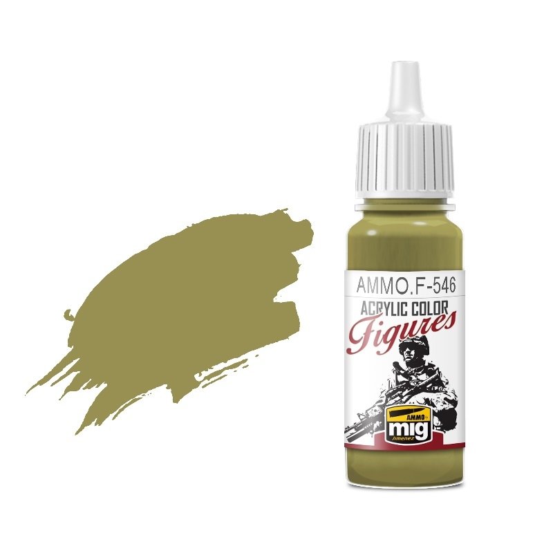AMMO of Mig Jimenez F546 Ocher Brown 17ml