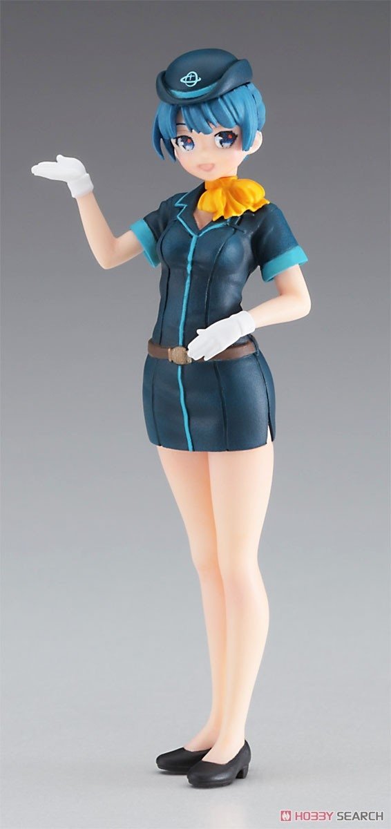 Hasegawa SP465 Egg Girls Collection 12 Sara Mayuki (CA) w/Airliner 1/20 – image 6