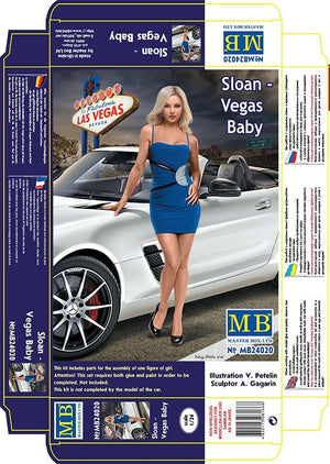 Master Box 24020 Dangerous Curves Series. Sloan - Vegas Baby 1/24 – Bild 3