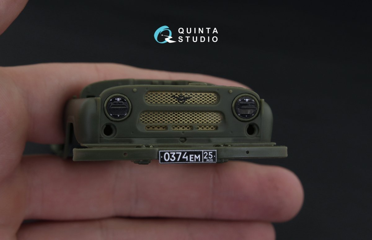 Quinta Studio QD35010 UAZ 469 3D-Printed &amp;amp; coloured Interior on decal paper (for Trumpeter kit) 1/35 – zdjęcie 3