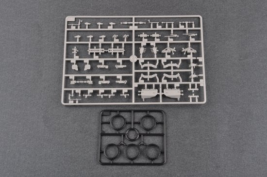 Trumpeter 01550 Russian T-62 Mod.1975 With KMT-6 Mine Plow 1/35 – obrázek 7