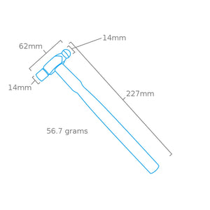 Modelcraft PHA1287-02 Ball Pein Hammer (2oz/56g) – Bild 2