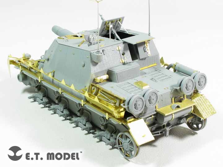 Garde-boue « Brummbar » pour Stu.Pz.IV allemand de la Seconde Guerre mondiale (production intermédiaire) (modèle ET EA35-108) pour maquette DRAGON Smart au 1/35
