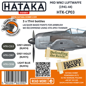 Hataka Hobby HTK-CP03 Mid WW2 Luftwaffe (1941-44) – obrázek 2