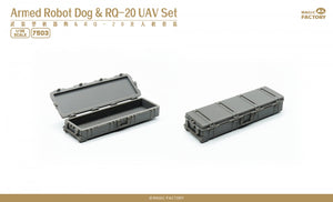 Magic Factory 7503 Armed Robot Dog RQ-20 UAV Set 1/48 – image 4