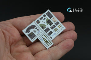 Quinta Studio QD72155 Avro Lancaster BI/III 3D-Printed colored Interior on decal paper (Airfix) 1/72 – Bild 3