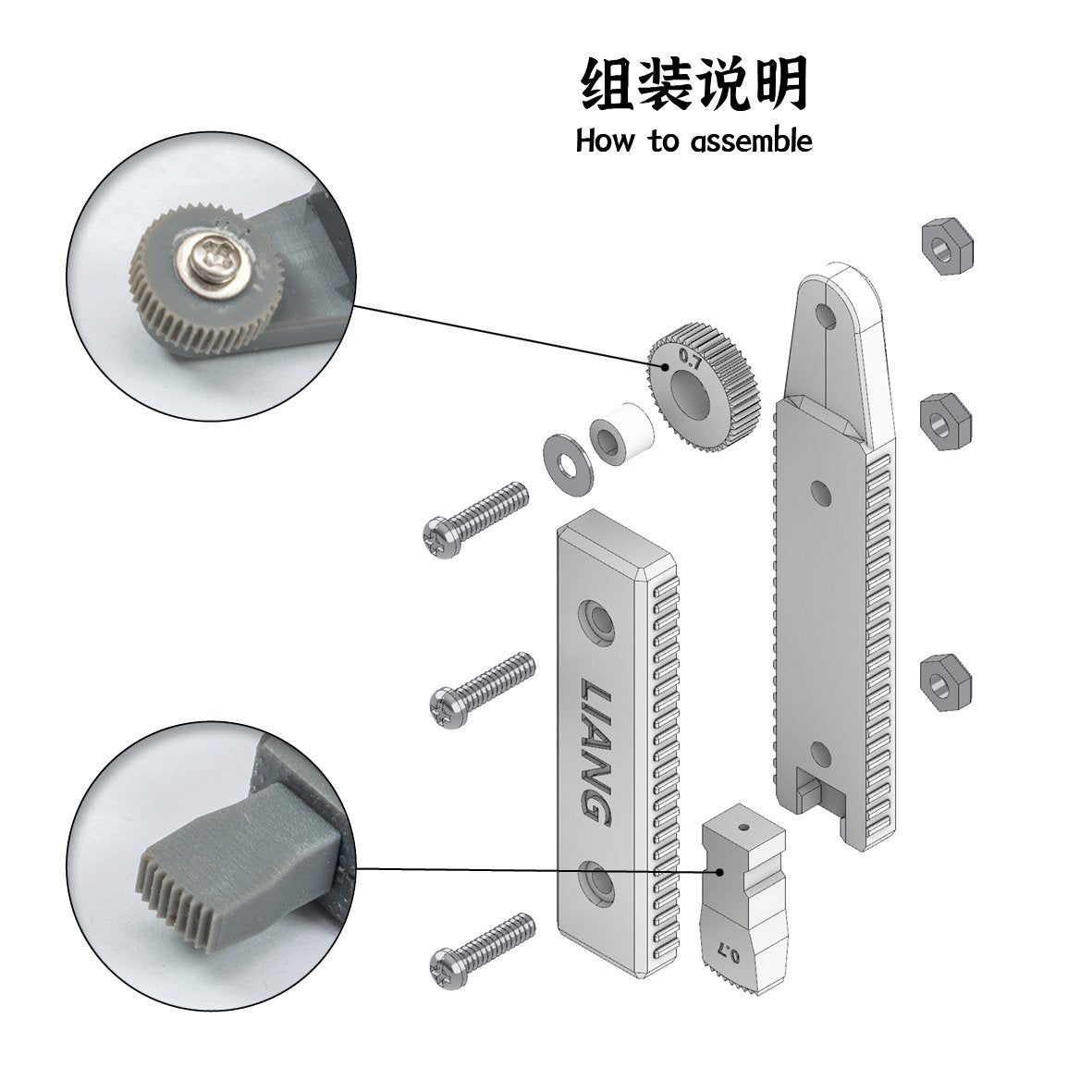 Liang 0229A Tools for Zimmerit Coat – immagine 8