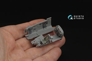 Quinta Studio QD72218 Ju 88A-4 3D-Printed &amp;amp; colored Interior on decal paper (Hasegawa) 1/72 – image 11