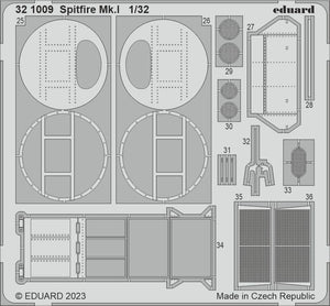 Eduard BIG33153 Spitfire Mk. I KOTARE 1/32 – image 4