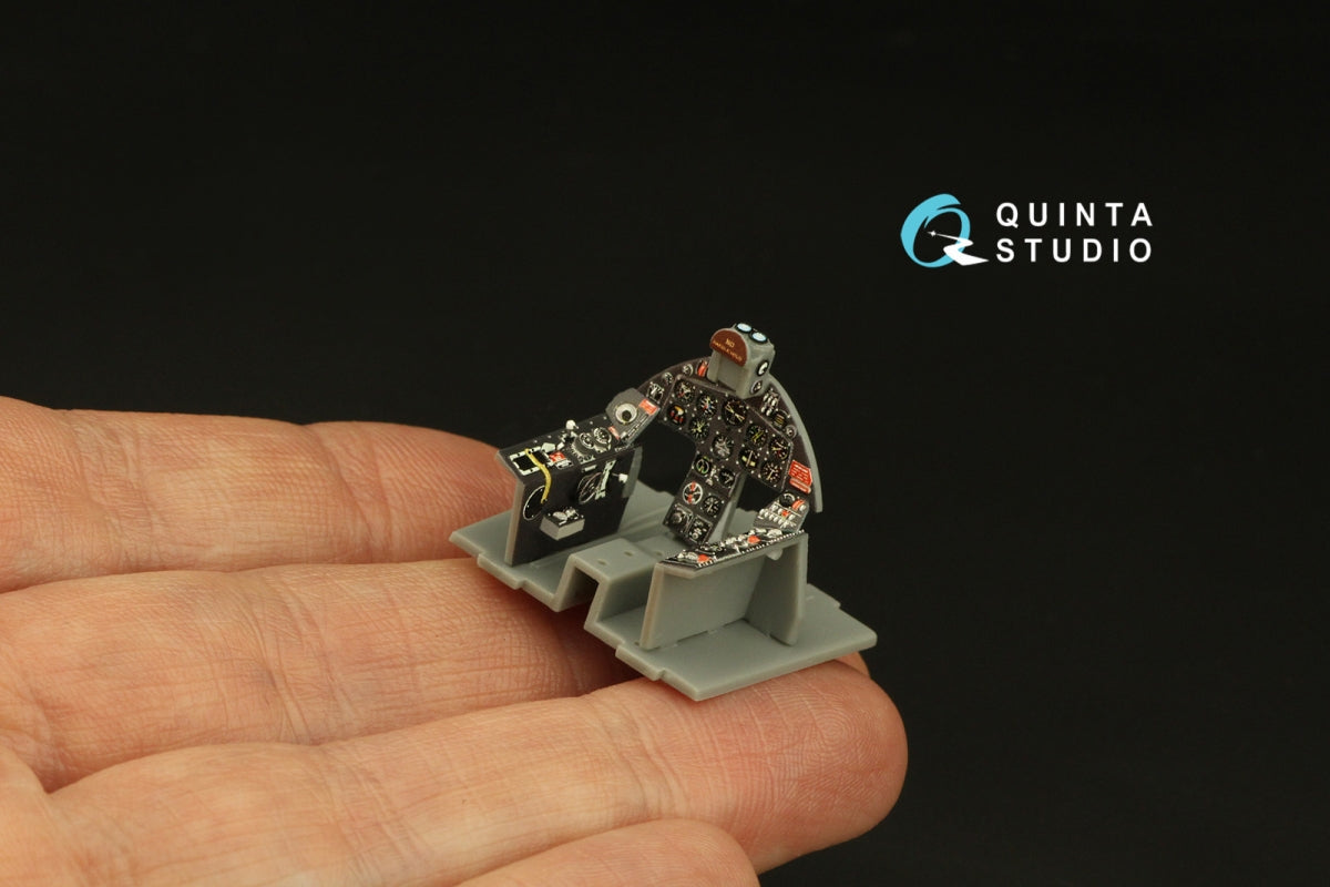 Quinta Studio QD48365 F8F-1 Bearcat 3D-Printed &amp;amp; colored Interior on decal paper (Hobby Boss) 1/48 – image 7