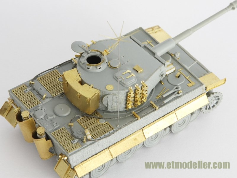 ET Model E72-003 WWII German TIGER I Late Production For DRAGON Kit 1/72 – image 4