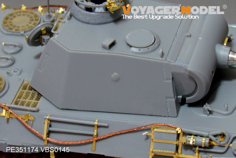 Voyager Model PE351174 WWII German Panther A early ver. Basic（For MENG TS-046）1/35 – obrázek 5