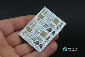 Quinta Studio QR+48094 GRU-7A late, 2 ejection seats for F-14 A/F-14B (Hasegawa, GWH) 1/48 – immagine 2