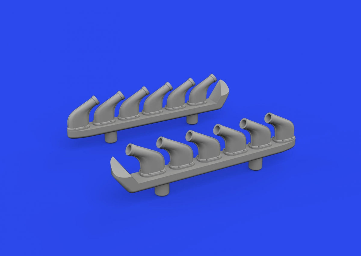 Eduard 672358 P-51D exhaust stacks PRINT EDUARD 1/72 – Bild 2