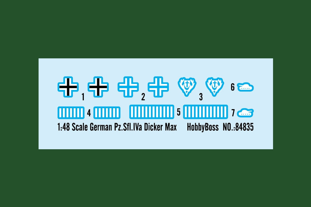 Hobby Boss 84835 German Pz.Sfl.Iva Dicker Max 1/48 – zdjęcie 3