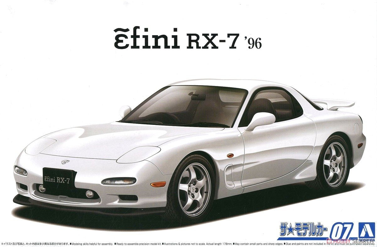 Aoshima 06127 Mazda FD3S RX-7 &amp;#39;96 1/24