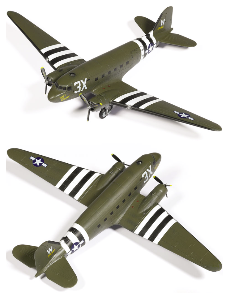 Maquette Academy 12633 USAAF C-47 Skytrain au 1/144 – image 7