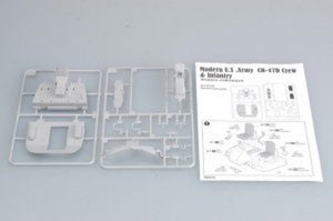 Trumpeter 00415 Modern US Army CH-47D Crew Infantry (1/35) – image 2