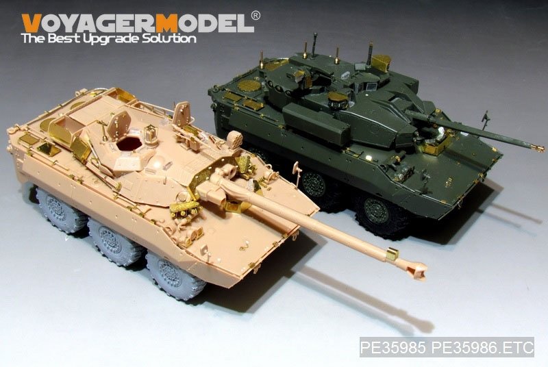 Voyager Model PE35986 Modern French AMX-10RCR Tank Destroyer Basic For TigerModel 4602 1/35 – imagen 19