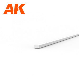 AK Interactive AK6501 STRIPS 0.30 X 0.50 X 350MM – STYRENE STRIP – (10 UNITS) – immagine 2