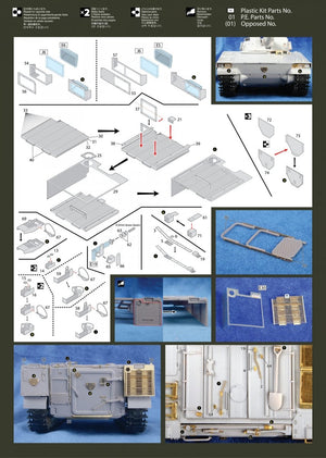 MK1 Design MM-35006 CV9040D DETAIL-UP ETCHED PART 1/35 – image 5