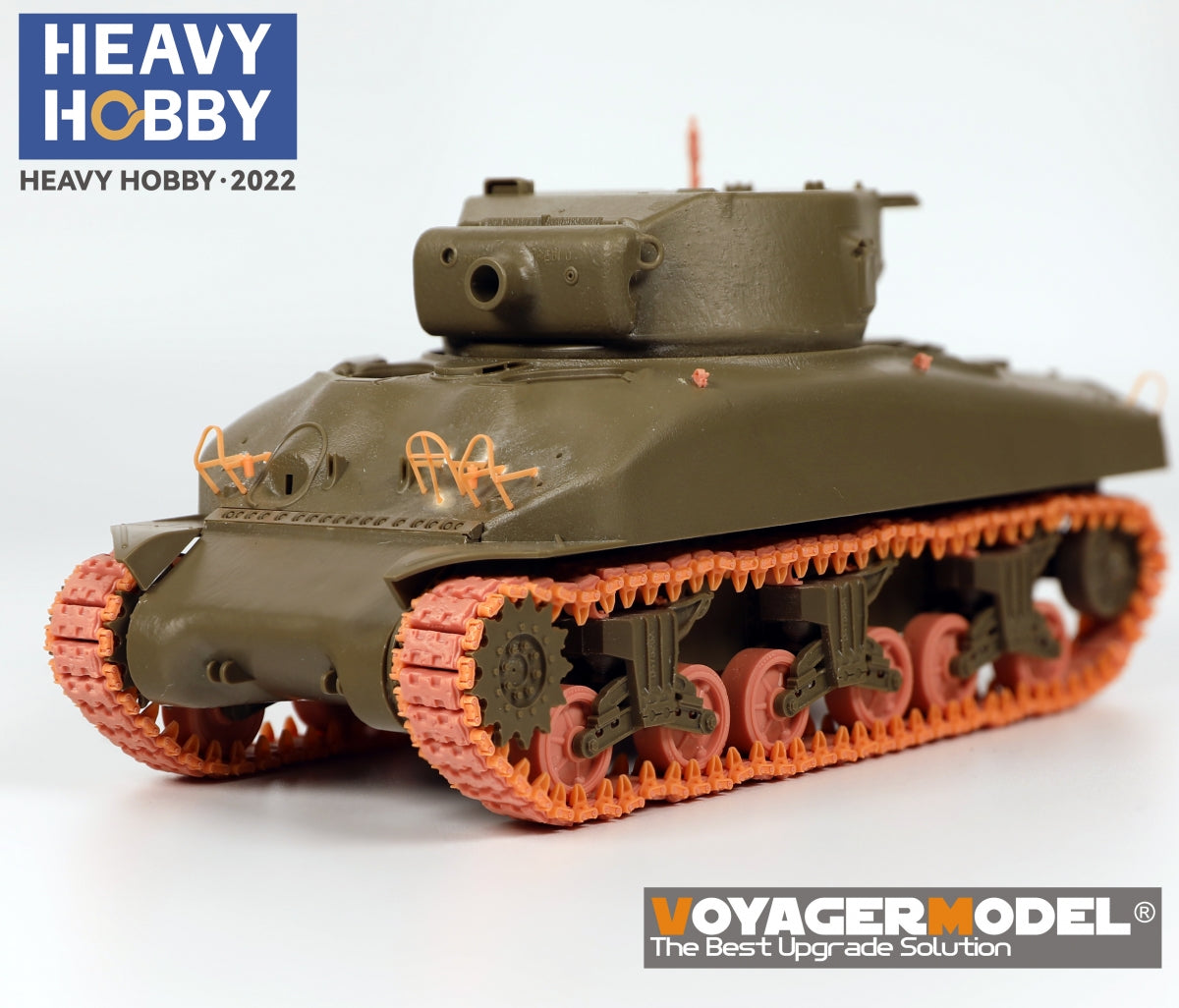 Heavy Hobby PT35063 WWII US Army Sherman VVSS Suspension Tracks WE210 1/35 – Bild 4