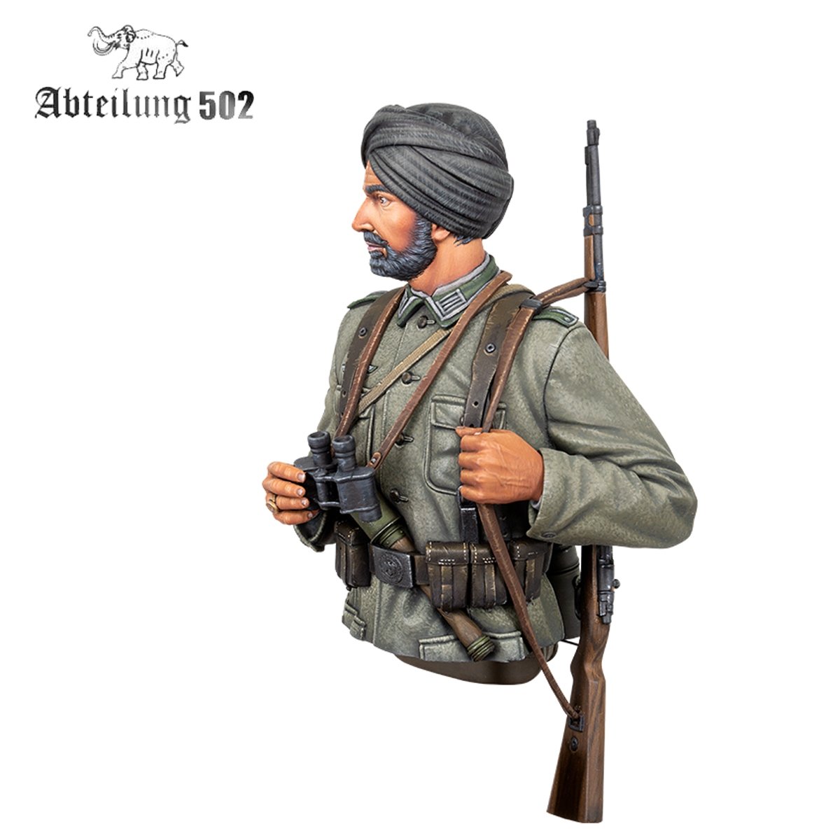 502 Abteilung ABT1004 FREIES INDIEN LEGION – HISTORIC FIGURE SERIES BUST 1/10 – obrázek 4