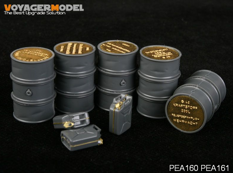 Voyager Model PEA160 WWII German 200L Fuel Drum Covers 1/35 – image 2