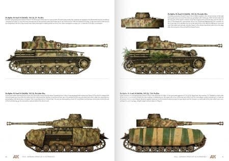 AK Interactive AK916 1944 GERMAN ARMOR IN NORMANDY – CAMOUFLAGE PROFILE GUIDE – image 3