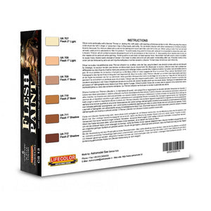 Lifecolor CS13 Acrylic paint set Flesh Paint 6x22ml – image 2