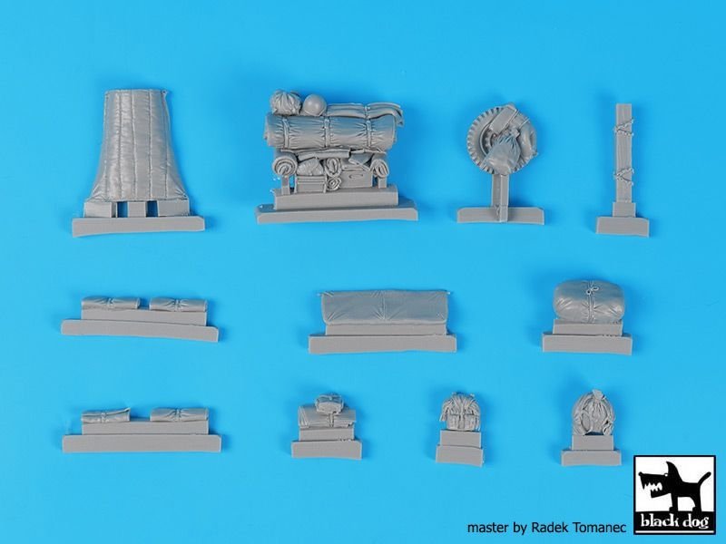 Black Dog T35229 Tiger I Pz Kpfw VI accessories set 1/35 – image 6