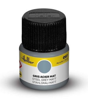 Heller 9087 087 Steel Gray - Matt 12ml