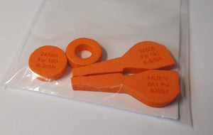 Omask 74808 Fw 190 A-2/3/4 wheel bay plugs (for Eduard) 1/48 – image 2