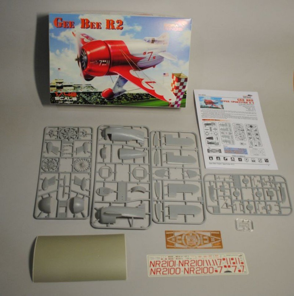Dora Wings 48001 GEE BEE R-2 SUPER SPORTSTER AIRCRAFT 1/48 – image 2