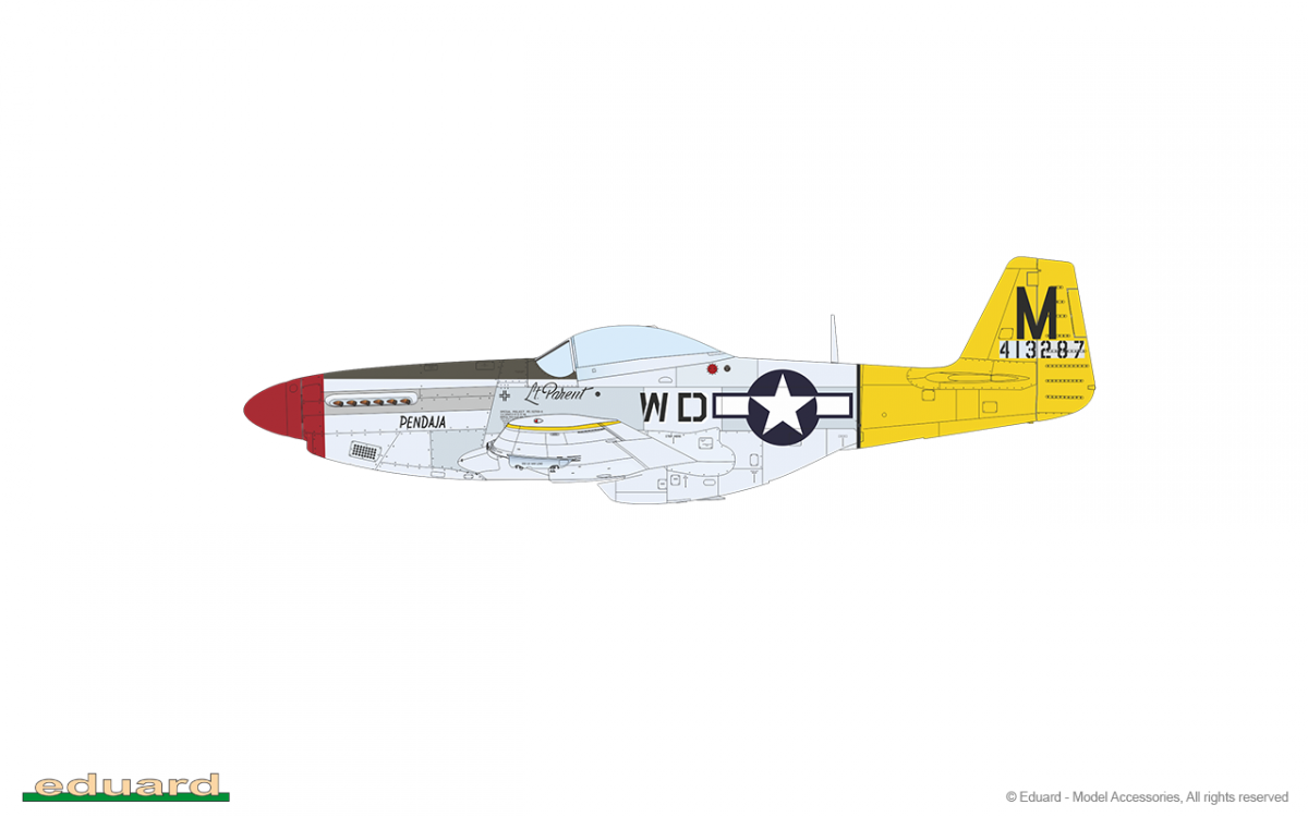 Eduard 11159 RED TAILS &amp;amp; Co. DUAL COMBO 1/48 – imagen 18