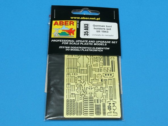 Aber 35A003 German tool holders up to 1943 (1/35) – image 3