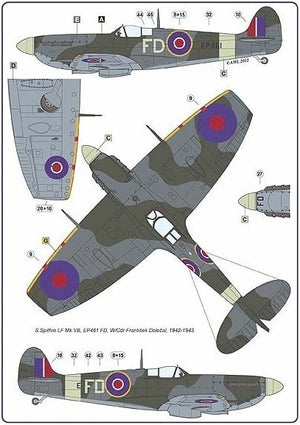 AML D32004 Czechoslovak commanders in the Spitfire 1/32 – image 3