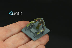 Quinta Studio QD48413 F6F-3E/N Hellcat 3D-Printed &amp;amp; coloured Interior on decal paper (Eduard) 1/48 – zdjęcie 10