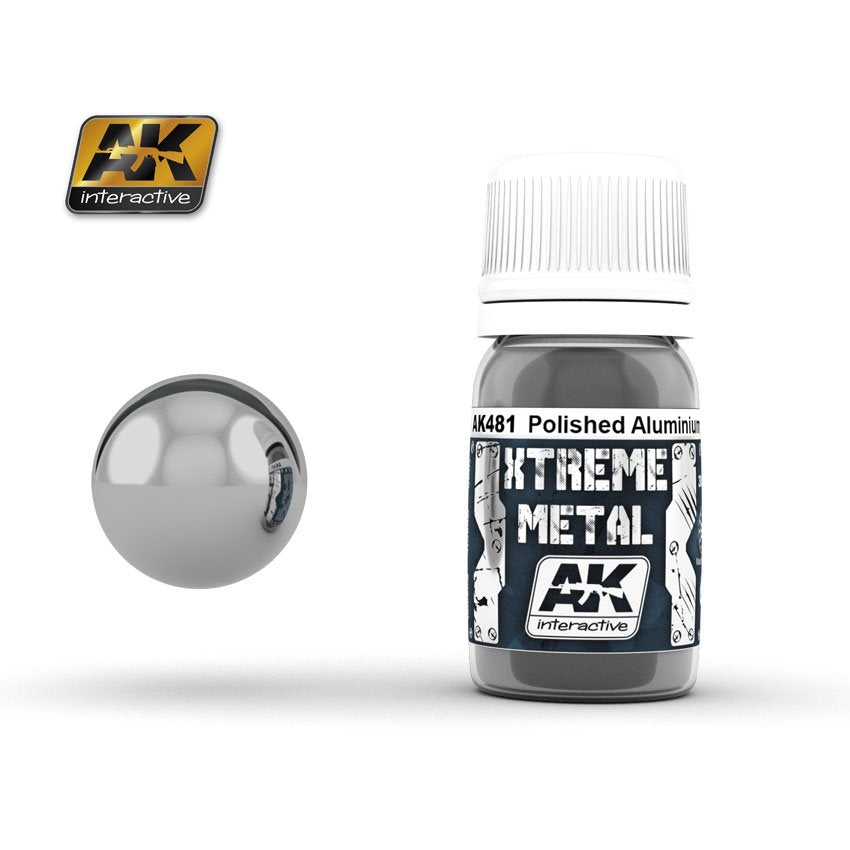 AK Interactive AK481 XTREME METAL ALUMINIUM POLI 30 ml