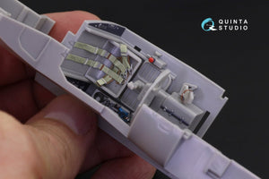 Quinta Studio QD32058 Bf 109K-4 3D-Printed &amp;amp; colored Interior on decal paper (for Hasegawa kit) 1/32 – obrázek 5