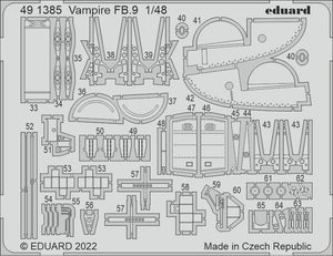Eduard BIG49395 Vampire FB.9 AIRFIX 1/48 – Bild 4