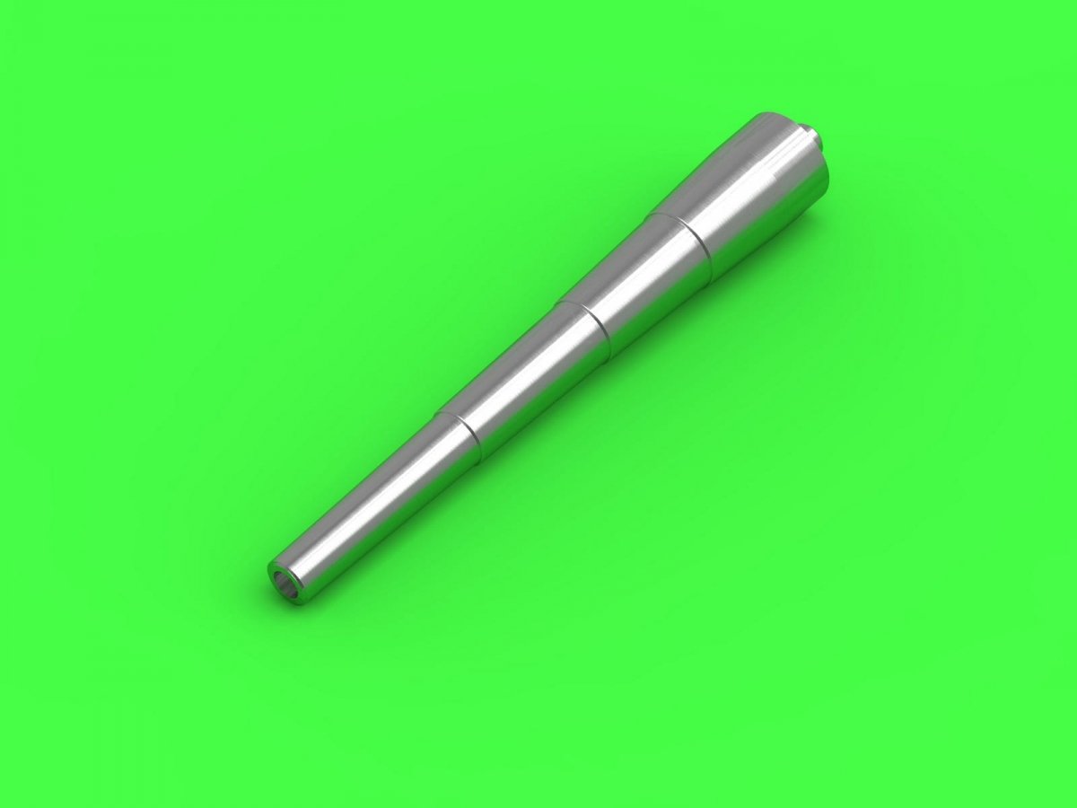 Master SM-350-107 Schleswig-Holstein (1935) - weapon barrels - 280mm (4 pcs.), 150mm (10 pcs.), 88mm (4 pcs.) with resin elements for mounting the barrels (for Trumpeter model) 1/350 – image 2