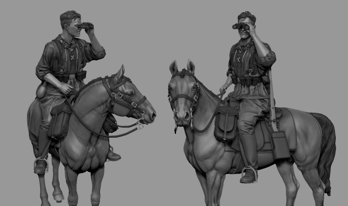 Panzer Art FI35-223 Cavalier monté allemand de la 8e division Waffen-SS Florian Geyer 1/35 – image 2