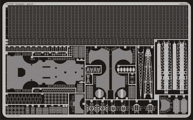 Eduard 53019 Yamato 1/350 TAMIYA – Bild 3