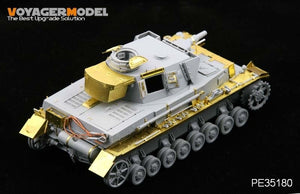 Voyager Model PE35180 WWII Pz.KPfw. IV Ausf F1 &amp;quot;Vorpanzer&amp;quot; for DRAGON 6398 1/35 – image 6
