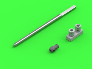 Master GM-35-054 17pdr SP M10 &amp;quot;Achilles&amp;quot; - QF 17pdr gun barrel (76.2mm) (for Academy model) 1/35