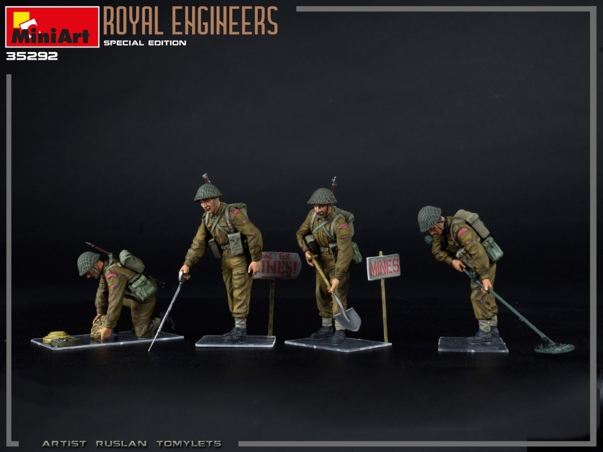 MiniArt 35292 ROYAL ENGINEERS. SPECIAL EDITION 1/35 – obrázek 9