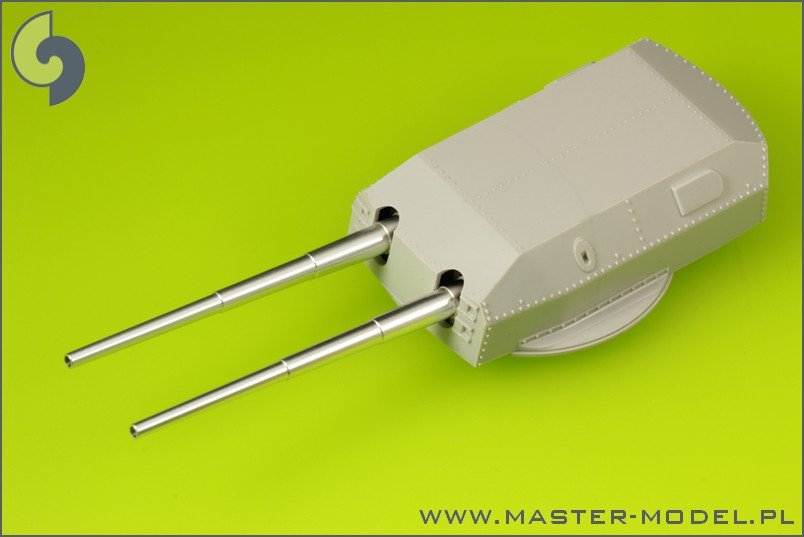 Master SM-200-006 German battleship Bismarck - main gun barrels - 38 cm (15in) SKC/34 (8 pcs) – image 2