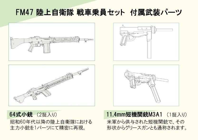 Fine Molds FM47 Japan Ground Self-Defense Force Tank Crew 1/35 – image 2